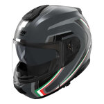Casque modulable nolan n100 - 6 radiante 359 gris / italia metal - l