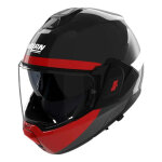Casque modulable nolan n120 - 1 blocco 357 noir / rouge / gris - 3xl