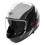 Casque modulable nolan n120 - 1 fluente 359 noir / gris / blanc - 2xl