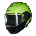 Casque modulable nolan n120 - 1 mivedi 329 verde impulso / noir brillant -