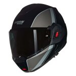 Casque modulable nolan n120 - 1 verniciatura speciale 341 noir / gris / arge