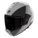 Casque modulable nolan n120 - 1 verniciatura speciale 355 gris / noir - 2xs