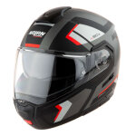 Casque modulable nolan n90 - 3 06 lighthouse n - com 47 flat lava grey / bla