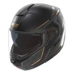 Casque modulable nolan n90 - 3 06 sincrono 351 noir / anthracite / or mat - 2