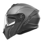 Casque modulable nox n960 shake mat noir / titanium - xs Casque modulable nox n960 shake mat noir / titanium - xs