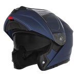 Casque modulable nox n968 bleu mat - m