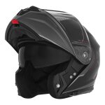 Casque modulable nox n968 tomak noir mat / rose - xs