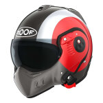 Casque modulable roof boxer alpha focus red / silver - xs