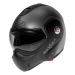 Casque modulable roof boxxer ro9 face noir / titane mat - xs