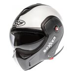 Casque modulable roof ro9 boxxer face m�tal / blanc nacr� - xs