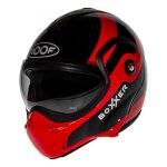 Casque modulable roof ro9 boxxer fuzo noir / rouge - xs