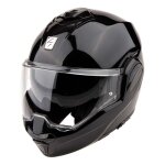 Casque modulable scorpion exo - tech evo pro solid noir m�tal - s