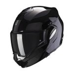 Casque modulable scorpion exo - tech evo solid noir - s
