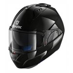 Casque modulable shark evo - one 2 blank noir - xs