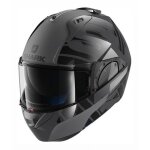 Casque modulable shark evo - one 2 lithion dual anthracite / noir - xs