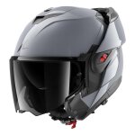 Casque modulable shark oxo dark shadow gun metal - xs