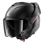 Casque modulable shark oxo dark shadow titan mat - l