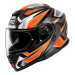 Casque modulable shoei neotec 3 anthem tc - 8 noir / gris / orange - s