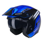 Casque quad kenny miles graphic blue - xs
