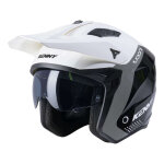 Casque quad kenny miles graphic white / grey - m