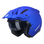 Casque quad kenny miles solid blue - xs