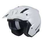 Casque quad kenny miles solid white - 2xl