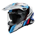 Casque trail / adventure airoh commander 2 skip white / red gloss - 3xl