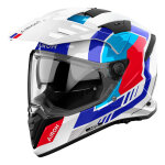 Casque trail / adventure airoh bandit horn white gloss - xs