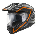 Casque trail adventure givi 80. 1 apex titanium mat / noir / orange - xs Casque trail adventure givi 80. 1 apex titanium mat / noir / orange - xs