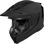 Casque trail icon airflite moto rubatone noir - 3xl