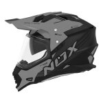 Casque trail nox n312 impulse noir mat / titanium - xl Casque trail nox n312 impulse noir mat / titanium - xl