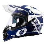 Casque trail o'neal sierra r v. 22 bleu / blanc brillant - m Casque trail o'neal sierra r v. 22 bleu / blanc brillant - m