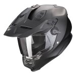 Casque trail scorpion adf - 9000 air solid noir perle mat - 3xl