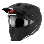 Casque transformable mt helmets streetfighter sv uni noir mat - m