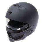 Casque transformable scorpion exo - combat ii graphite gris foncé - m Casque transformable scorpion exo - combat ii graphite gris foncé - m