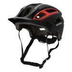 Casque vélo acerbis doublep noir mat / rouge brillant - l / xl Casque vélo acerbis doublep noir mat / rouge brillant - l / xl