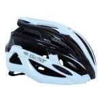 Casque v�lo adulte gist e - bike planet blanc et noir - 52 - 58