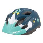 Casque v�lo city enfant polisport spaceship bleu mat (48 - 52cm)