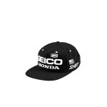 Casquette 100% / geico honda noir