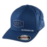 Casquette 100% shadow x - fit navy - s / m