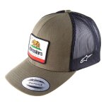Casquette alpinestars cali 2. 0 vert militaire / noir