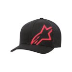 Casquette alpinestars corp shift 2 flexfit noir / rouge - s / m
