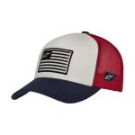 Casquette alpinestars flag snapback blanc / navy / rouge