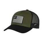 Casquette alpinestars flag snapback military / noir