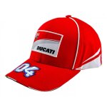 Casquette baseball ducati andrea dovizioso rouge
