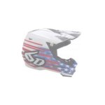 Casquette casque cross 6d atr - 2 patriot rouge / blanc / bleu