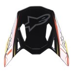 Casquette casque cross alpinestars supertech s - m10 carbon meta 2 noir /