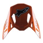 Casquette casque cross alpinestars supertech s - m8 factory dark bleu / or