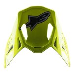 Casquette casque cross alpinestars supertech s - m8 factory noir / jaune f