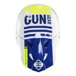 Casquette casque cross enfant freegun xp - 4 danger navy